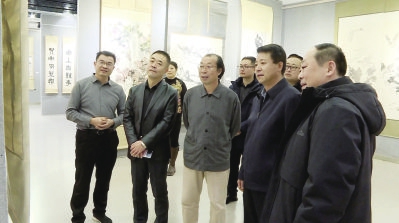 “莒縣六老”書畫巡展臨洮博物館